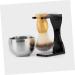 Minkissy 3-Piece Men's Razor Set with Dust Brush Shaving Brushes and Bowl - Black Suit & Jack Wood Hair Clipping Tools - Buy Online on GoSupps.com