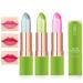 Skynest 3 Pack Aloe Vera Lipstick Long Lasting Nutritious Lip Balm Lips Moisturizer Magic Temperature Color Change Lip Gloss Set