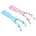 Healvian dental floss holder reusable handle: Flossmate handle 2 pieces faces handle holder replacement-toothed peck holder for gum inflammation mouth cleaning