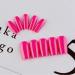 Hot Pink Press on Nails Medium Long - KQueenest Thick Glue on Fake Nails for Women - Neon Pink Coffin Nails Kit - Square Tip - Reusable - Buy Online on GoSupps.com