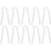 10pcs Hearing Aid Tubes R Type Soft Flexible BTE Earmold Hearing Aid Tube Preformed Hearing Aid Tubing Ear Mould Hearing Aid Tube Replacement (3.6 * 2.0mm) 3.6*2.0mm - Buy Online on GoSupps.com