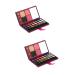 FOMIYES 2pcs 33 Eye Shadow Palettes Eyeshadow Powder Eyeshadow Matt Eyeshadow Palette Matte Combination 1 count (Pack of 1) As Shownx2pcs