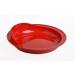 Round Scoop Dish Unbreakable Scooper Bowl for Elderly Disabled & Handicapped Independent Eating Self-Feeding Aid