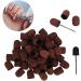 Nail Sanding Drill Bit Nail Sanding Drill Caps 120 Grit Nail Art Sanding Caps Manicure Polishing Grinding Bands Nail Drill Bits Set with Shaft Nail Sanding Bands - Buy Online on GoSupps.com