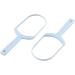 Ruilogod Plastic Tongue Scraper - 2pcs Blue Oral Care Tool for Effective Cleaning - Buy Online on GoSupps.com