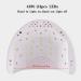 48W Intelligent Nail Lamp | LED UV Gel Curing & Nail Polish Dryer | Expert Manicure Tool for Home & Salon - Buy Online on GoSupps.com