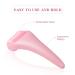 Ice Roller for Face and Eye - Facial Skin Care Tool for Puffiness, Migraine Relief, and Minor Injuries - Reusable Beauty Roller - Pink - Buy Online on GoSupps.com
