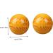 Healeeved 2st Health Ball - Seewide Body Massage Lacrosse Balls for Hands | Natural Baoding Balls & Yoga Fascia Relief - Buy Online on GoSupps.com
