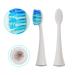 Voom Sonic Pro 7 Series Replacement Brush Heads - Pack of 4 | Soft Dupont Nylon Bristles | Oral Care - White | Advanced Bristle Technology - Buy Online on GoSupps.com
