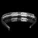 Buy Minkissy Silver Bridal Diademe - Rhinestone Hair Jewelry for Weddings & Medieval Style Crowns - Buy Online on GoSupps.com