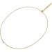 Breathing Exercise Necklace Relieving Stress Mindful Necklace Increasing Lung Volume Skinfriendly Steel for Men Daily Wear (Gold) - Buy Online on GoSupps.com