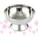 Buy SOLUSTRE Stainless Steel Shaving Bowl - Ideal for Shaving Soap Foam & Cream - Perfect for Home & Salon | Durable & Stylish Shaving Accessories (Silver) - Buy Online on GoSupps.com