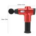 Electric Massage Gun - Quiet Adjustable Muscle Massager with Digital Display for Fatigue Relief | International Shipping - Buy Online on GoSupps.com