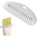 Toothpaste Tube Squeezer | Bathroom Tube Squeezing Tool - Labor-Saving Toothpaste Roller Reduces Waste And Easy Press For Toothpaste Cosmetics White - Buy Online on GoSupps.com