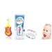 Wisdom Step-by-step baby toothbrush 0 2 years + aquafresh milk teeth baby toothpaste 50 ml + sanitral silicone baby finger tooth brush-3-series set