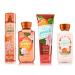 Bath & Body Works GEORGIA PEACH & SWEET TEA Deluxe Set - Body Lotion - Body Cream - Fragrance Mist & Shower Gel Full Size