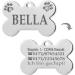 Personalized Bone-Shaped Pendants for Medium to Large Dogs & Cats - Custom Paw Engraving | Ibera Gifts - Buy Online on GoSupps.com