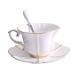 Coffee Cups and Tea Cups Ceramics Cups and Saucers Set Wear-Resistant and Wear-Resistant House Kitchen Office