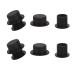 Replacement Rivets for Southsimple Beach Bag Tote Bag Handles Straps Accessories Large Neoprene Standard Oversized XL Rubber Pool Bag Repair Rivet Buttons Screw Version for Women Black
