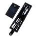 minkissy Toe Finger Manicure Nail Nail Trimmer Nail Clippers Metal Nail Manicure Travel Manicure Set Major M Black