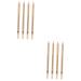 WOONEKY 8 Pcs Concealer Pen Makeup Concealer Women Makeup Supplies Concealer for Marks White Wooden
