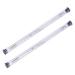 Plawee 2Pc Rose Gold Kolinsky Sable Acrylic Nail Brush with Liquid Flow Glitter Nail Art Brush for Nail Art Tool 14