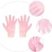Healeved 3 Pairs Water Proof Sun Protection Pink exfoliating Hand Gloves exfoliating Gloves Green Faux Fur scrunchies Soft Cosmetic Gloves moisturizing whitening - Buy Online on GoSupps.com