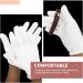 Ipetboom 16 Pairs White Cotton Gloves Tires Gloves for Men Jewelry Touching Gloves Working Gloves Miscanthus Broom Black Cotton Gloves Mens Miss Labor Protection Cotton Jersey 24x11x0.5cm - Buy Online on GoSupps.com