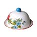 Butter Dishes Butter Plate with Round Lip Hand Painted Butter Dish Housewares Kitchen Decoration Festive Party Creative Tableware Kitchen Accessory