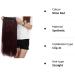 S-noilite 26 Wine Red Clip in Hair Extensions - Long Straight Half Full Head Extension - Buy Online on GoSupps.com