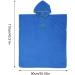 Buy Ultra-Echo Bathing Towel Poncho | Quick-Dry Surf & Beach Change Robe for Women & Kids - Violet 90x110cm - Buy Online on GoSupps.com