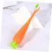 FOMIYES 16 STK Carrot Toothbrush Set - Travel-Friendly Children's Toothbrushes for Daily Use | Bulk Tooth Cleaning Tools - Buy Online on GoSupps.com