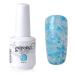 Vishine Nail Salon UV Manicure Polish Soak Off Gel Polish Nail Art Glitter White(814) #814