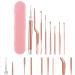 Healifty 8pcs Ear Wax Cleaner Set - Exquisite Rose Gold Ear Cleaning Tools - Buy Online on GoSupps.com