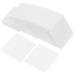 HONMEET 2 Boxes Nail Wipes Cleaning Wipes Travel Wipes Gel Nail Polish Makeup Wipes Travel Size Glue Wipes Finger Nail Polish Remover Makeup Wipes Remover Nail Pads White Cotton 4.80X4.80X0.10CM White