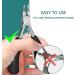 Premium Stainless Steel Nail Tongs for Ingrown Toenails - Durable Ergonomic Nail Scissors for Strong Toenails - International Shipping Available - Buy Online on GoSupps.com