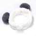 2PCs Panda Ear Hair Bands for Women & Girls - Stylish Makeup & Shower Accessories (Black & Gray) - Buy Online on GoSupps.com