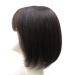 Flat Bangs Hairpiece for Women - Dark Brown Bangs Extension (13x14 cm 30 cm) | International Shipping Available - Buy Online on GoSupps.com