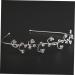 minkissy Flowers hair clip Floral hair barrettes Crystal hairband hair loop Floral hairband flowers wedding Wedding - Buy Online on GoSupps.com