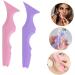 PLAFOPE 6 Pcs Silicone Beauty Ruler Eye Liner Pencils Tool Lash Tape Mascara Drawing Make up Toothpaste 15X4.15CMx3pcs Assorted Colorx3pcs - Buy Online on GoSupps.com