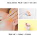 FINOCLAY 52 Colors Mica Powder Set for Epoxy Resin, Lip Gloss, Soap Making, Slime, Nail Art, Bath Bombs - Cosmetic Grade Pigment Powder Kit - Buy Online on GoSupps.com