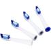 16Pc Pulsonic Slim Toothbrush Replacement Brush Heads | Daily Precise Tooth Cleaning - Buy Online on GoSupps.com