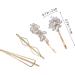 FOMIYES 16 Pairs Rhinestone Hair Clip Hair Pin Hair Accessories for Women Rhinestone Barrette Hair Ornament Clip Flower Hair Clip Bobby Pin Miss Zinc Alloy European and American Side Clip - Buy Online on GoSupps.com