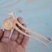 Vintage Snail Hair Fork - Handmade Wooden Hair Accessories for Thin Hair | Carved Hair Needle & Stick - Buy Online on GoSupps.com