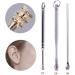 3pcs Stainless Steel Ear Pick Wax Remover Cleaner Set with Key Chain - Earwax Clean Tool - Buy Online on GoSupps.com