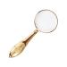 45mm Reading Magnifier 10 Times Metal Optical Glass Old Reading Newspaper Handheld Portable Good Times