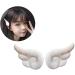 xbiez Furry Wing Hair Clip Cosplay Party Angel COSPLAY Halloween Cartoon Role Playing Props Prom Party Role Playing Bunny ear headband - Buy Online on GoSupps.com