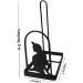 Evelots Kitty Cat Toilet Paper Holder - Free Standing Bathroom Space Saver (Black Metal) - Buy Online on GoSupps.com
