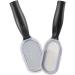 Healeved 2 Pcs Remover Metal Scraper Metal Spatula Exfoliator for Feet Dead Skin Remover Foot Scrubber Remover Exfoliating Scrub Stone Roller Empty Foot with White - Buy Online on GoSupps.com