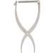 Eyebrow Stencil Ruler Measuring Tool 3 Point Positioning Microblading Eyebrow Ruler Golden Ratio for Salon (Silver) - Buy Online on GoSupps.com